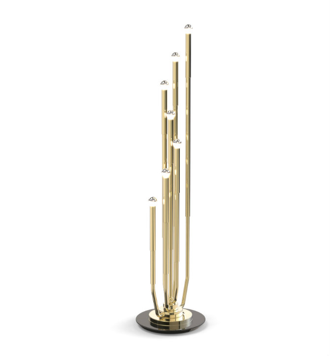 10 Golden Modern Floor Lamps You Have To Have ASAP