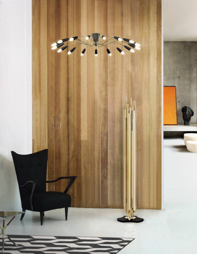 Mid-Century Modern floor lamps designed by DelightFULLbrubeck standing lamp