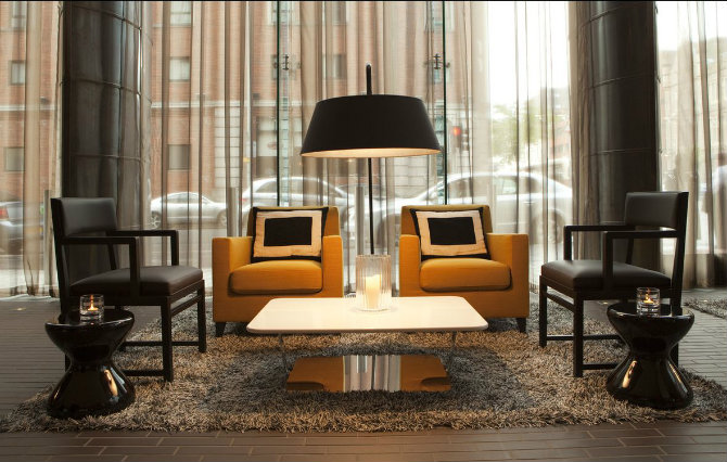 Best projects in the hospitality industry using statement lightingFitzwilliam Hotel in Belfast