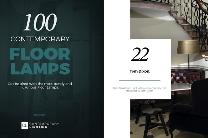 DOWNLOAD THESE FREE EBOOKS FOR THE PERFECT HOME DESIGN 100 Contemporary Floor Lamps