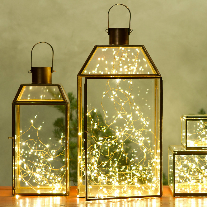 String Light Ideas for Your Minimalist Christmas Decor