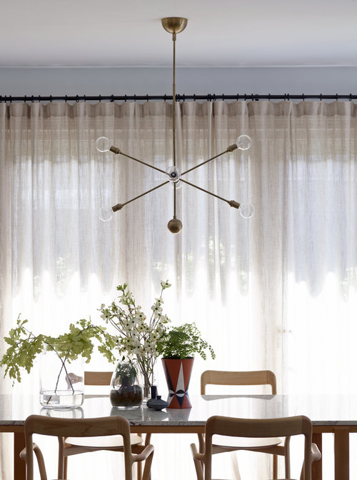 Mid-Century Floor Lamps Brighten Up Open Plan Living Room 1