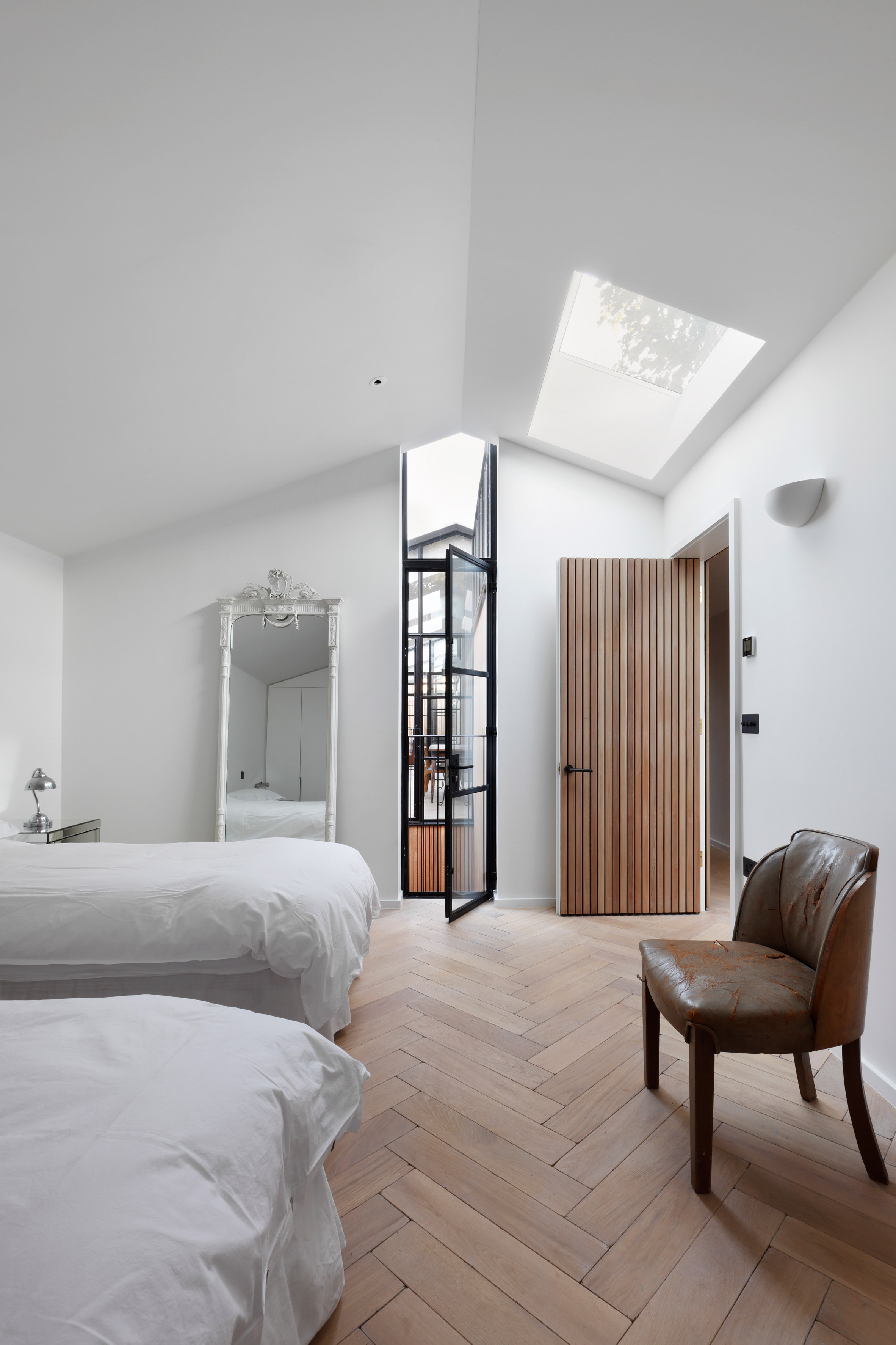 Modern Floor Lamp Bring Light into West London House 11