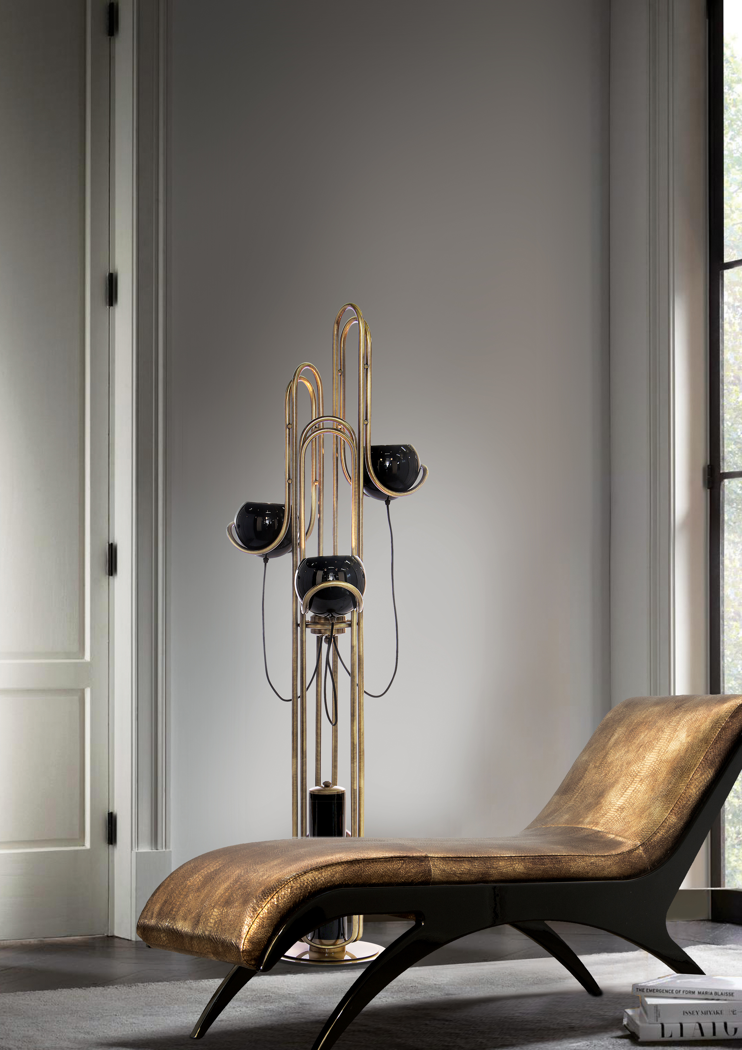 Mid-Century Modern Floor Lamps for Living Room Designs 1