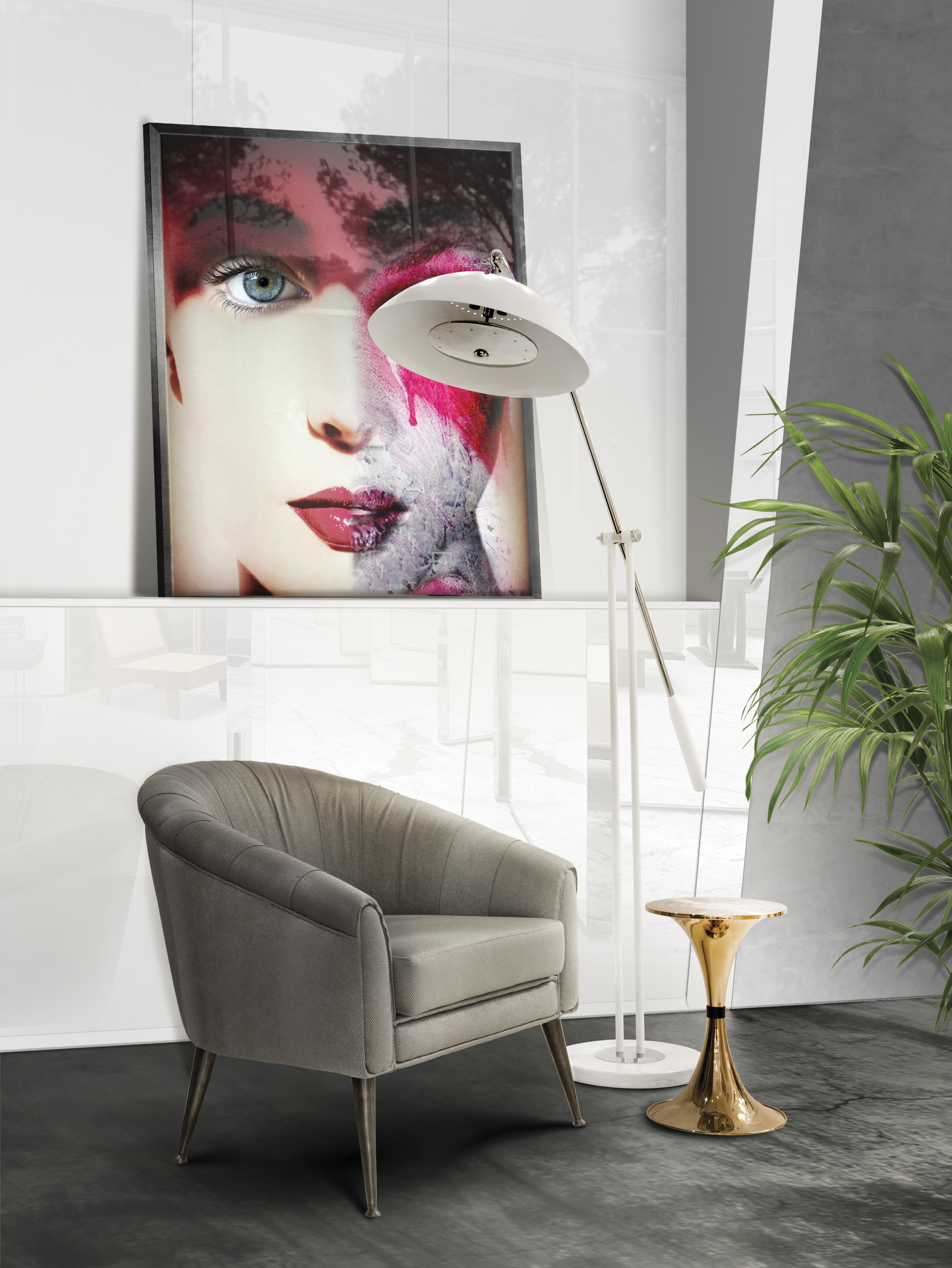 Floor Lamps Essentials An Arc Floor Lamp Ideal for Every Style (1)