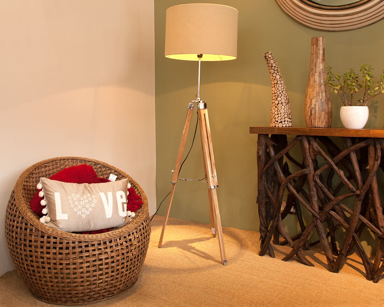 Add Allure To Your Living Room With These Tripod Floor Lamps