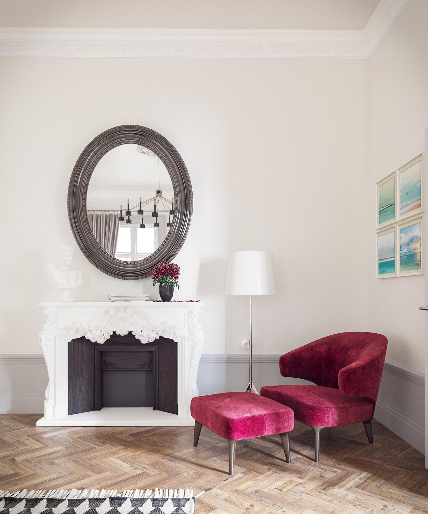 Stunning Modern Classic Bedroom Design With Dazzling Lighting Designs 2
