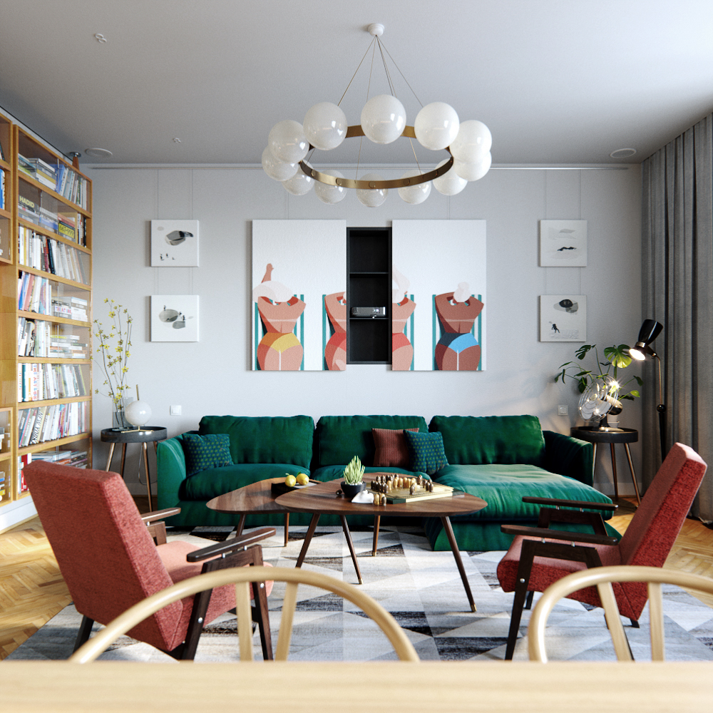 Find Out How This Mid-Century Apartment in Ukraine has Our Hearts! 1