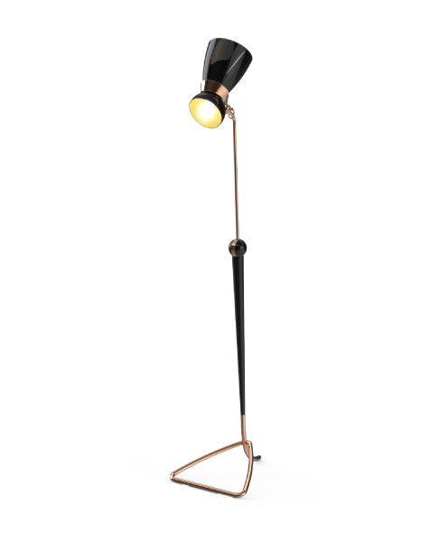 The Black Floor Lamps To Make A Living Room!